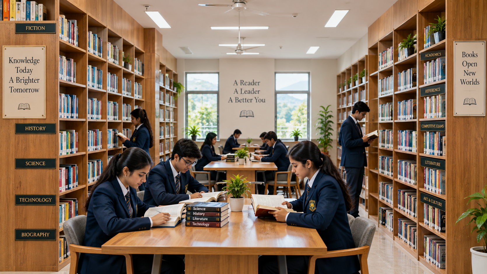 School library